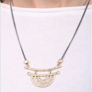 New Eastern inspired gold accent necklace